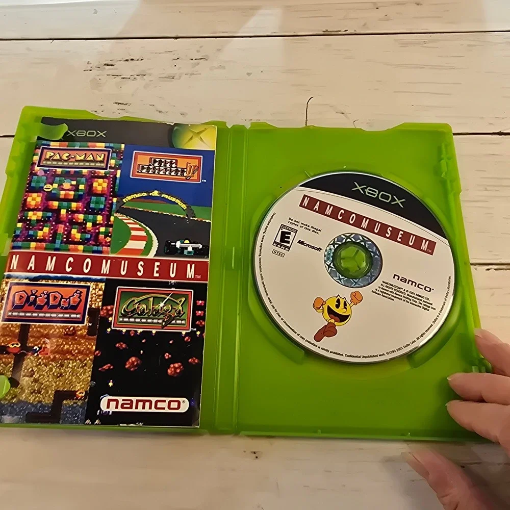 Namco Museum Microsoft Xbox Retro Arcade Classics Pac-Man Galaga Dig Dug Ms.